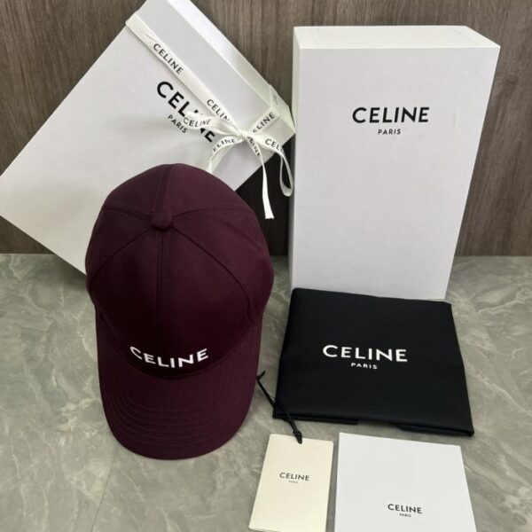 réplica,joyas,joyería,1:1,replica,fake,lujo,barato Gorra de béisbol personalizada original de CELINE (W47LJ6) – Mismo estilo que la del sitio web oficial.