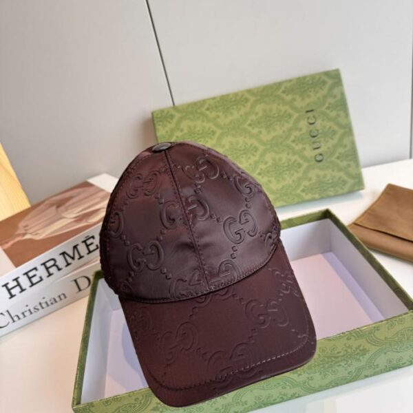 réplica,joyas,joyería,1:1,replica,fake,lujo,barato Gorra de béisbol GUCCI nueva, diseño original, doble G grande en relieve (HURC7W)