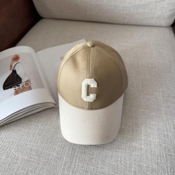 réplica,joyas,joyería,1:1,replica,fake,lujo,barato Gorra de béisbol Celine con letras bordadas (YNDYQU)