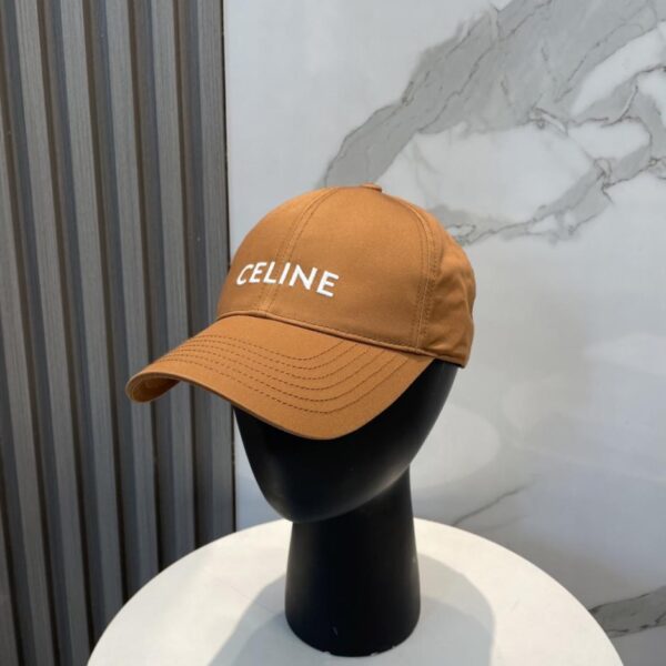 réplica,joyas,joyería,1:1,replica,fake,lujo,barato La última gorra de béisbol de CELINE con letras minimalistas, un estilo que lucen las celebridades (UCVRST)