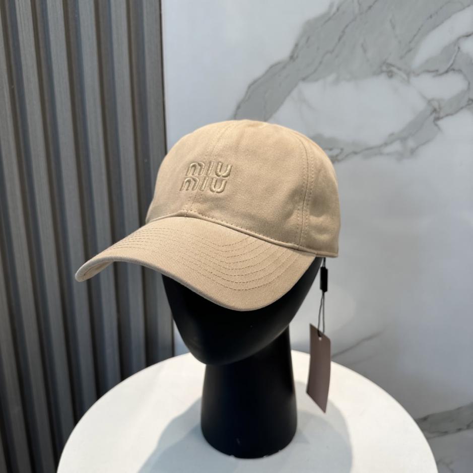 réplica,joyas,joyería,1:1,replica,fake,lujo,barato réplica,joyas,joyería,1:1,replica,fake,lujo,barato Gorra de béisbol MiuMiu Original New Style de tela de algodón puro lavado (L8RB0S)