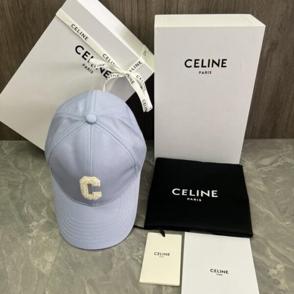 réplica,joyas,joyería,1:1,replica,fake,lujo,barato Gorra de béisbol personalizada original de CELINE (1XRD6N) – Mismo estilo que la del sitio web oficial.
