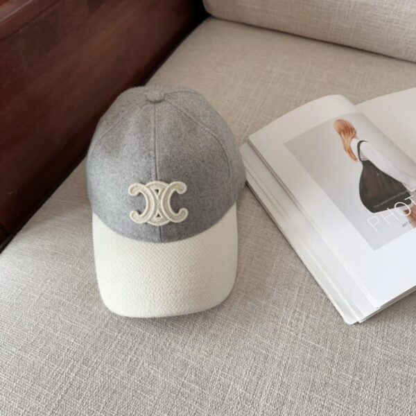 réplica,joyas,joyería,1:1,replica,fake,lujo,barato Gorra de béisbol Celine bordada con letras (QZ8VWF)