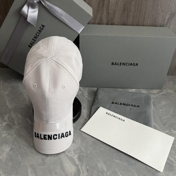 réplica,joyas,joyería,1:1,replica,fake,lujo,barato Gorra de béisbol Balenciaga (versión para agentes de compras), con el logotipo de Balen bordado en la parte delantera (53X3S3).