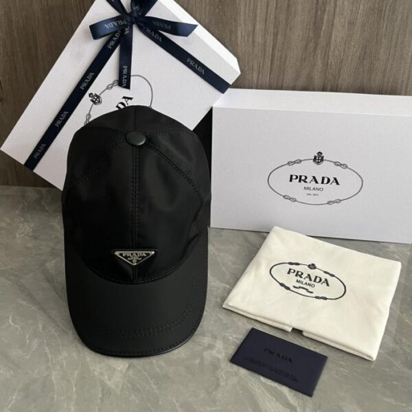 réplica,joyas,joyería,1:1,replica,fake,lujo,barato Gorra de béisbol Prada, diseño original, hecha a medida, disponible en el sitio web oficial (EEEWN4).