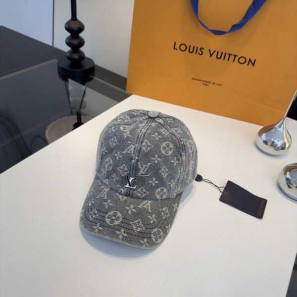 réplica,joyas,joyería,1:1,replica,fake,lujo,barato Gorra de béisbol Louis Vuitton nueva, circunferencia de la cabeza 57 cm, viene con embalaje (O3NCB5)