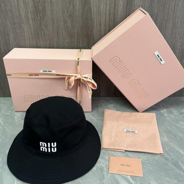 réplica,joyas,joyería,1:1,replica,fake,lujo,barato Gorro de pescador MiuMiu Original Custom Color Macaron (W3N6OK)