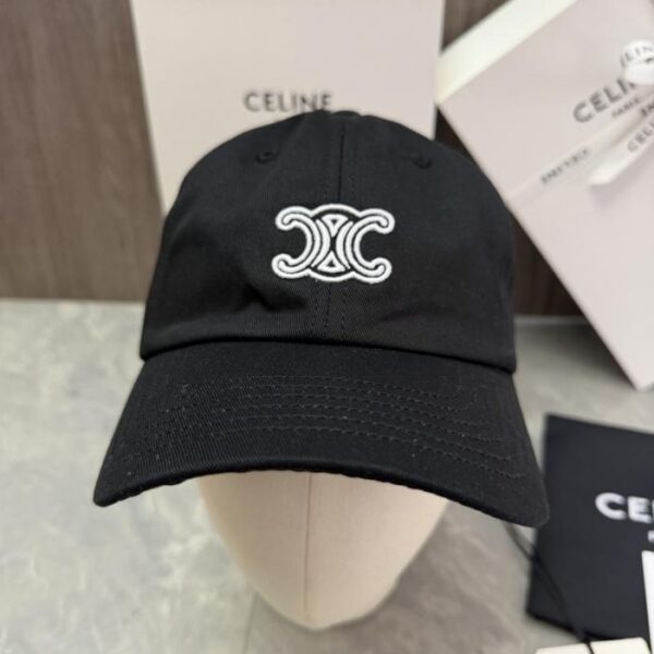 réplica,joyas,joyería,1:1,replica,fake,lujo,barato Gorra de béisbol personalizada original de CELINE (74000W) – Mismo estilo que en el sitio web oficial.
