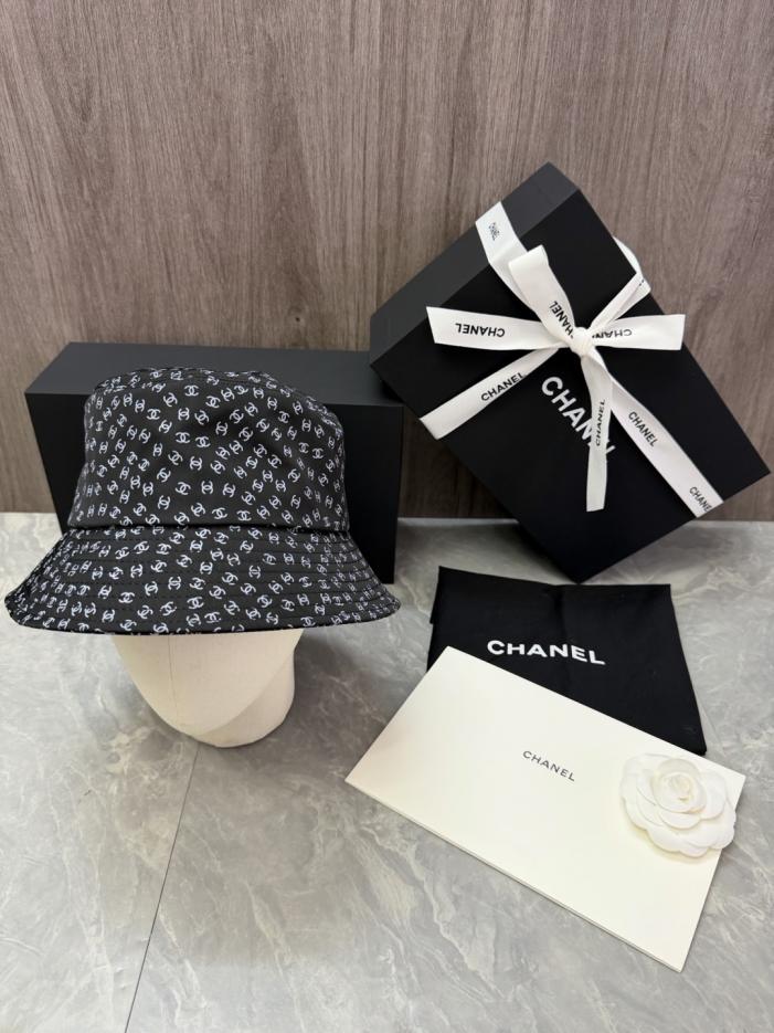 réplica,joyas,joyería,1:1,replica,fake,lujo,barato réplica,joyas,joyería,1:1,replica,fake,lujo,barato Sombrero tipo pescador original de CHANEL hecho a medida (1UEX4U)