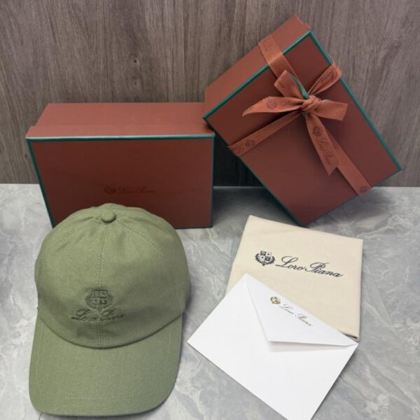réplica,joyas,joyería,1:1,replica,fake,lujo,barato Gorra de béisbol Loro Piana Storm System (81DNZ5)