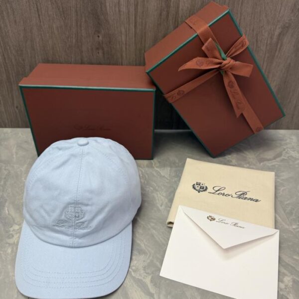 réplica,joyas,joyería,1:1,replica,fake,lujo,barato Gorra de béisbol Loro Piana Storm System (UM8TRO)
