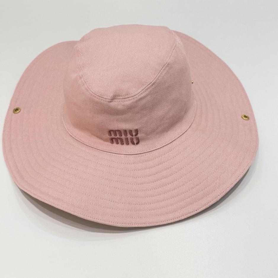 réplica,joyas,joyería,1:1,replica,fake,lujo,barato réplica,joyas,joyería,1:1,replica,fake,lujo,barato Gorro de pescador MiuMiu Original Custom Color Macaron (A1AF3C)