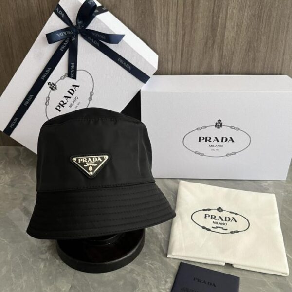 réplica,joyas,joyería,1:1,replica,fake,lujo,barato Sombrero tipo pescador Prada (7Y5M8L)