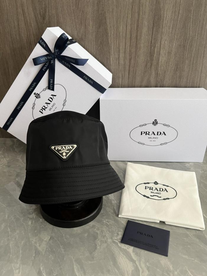 réplica,joyas,joyería,1:1,replica,fake,lujo,barato réplica,joyas,joyería,1:1,replica,fake,lujo,barato Sombrero tipo pescador Prada (7Y5M8L)