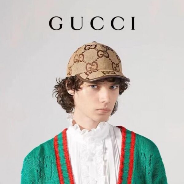 réplica,joyas,joyería,1:1,replica,fake,lujo,barato Gorra de béisbol clásica con monograma de Gucci, réplica original 1.1, estilo unisex, embalaje completo (24FZ5M)