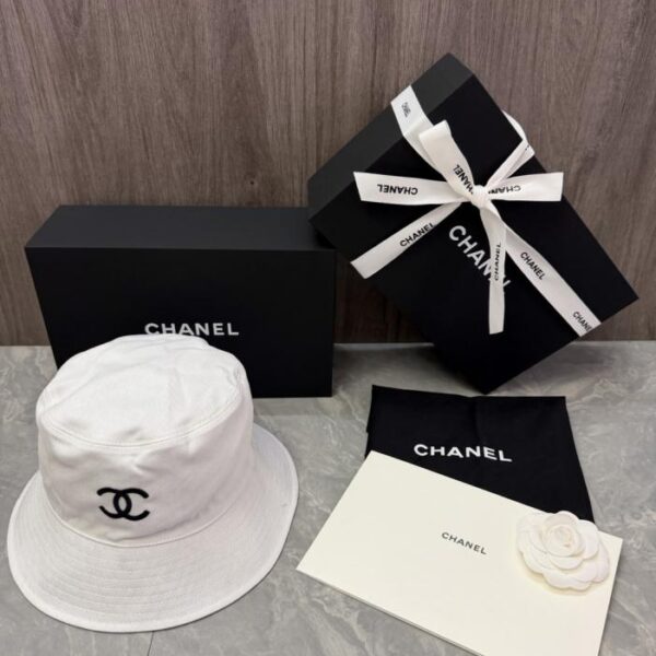 réplica,joyas,joyería,1:1,replica,fake,lujo,barato Sombrero tipo pescador original de CHANEL hecho a medida (ECS5VJ)