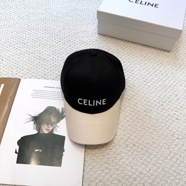 réplica,joyas,joyería,1:1,replica,fake,lujo,barato La última gorra de béisbol de CELINE con letras minimalistas, un estilo que usan las celebridades (KJWVIJ)