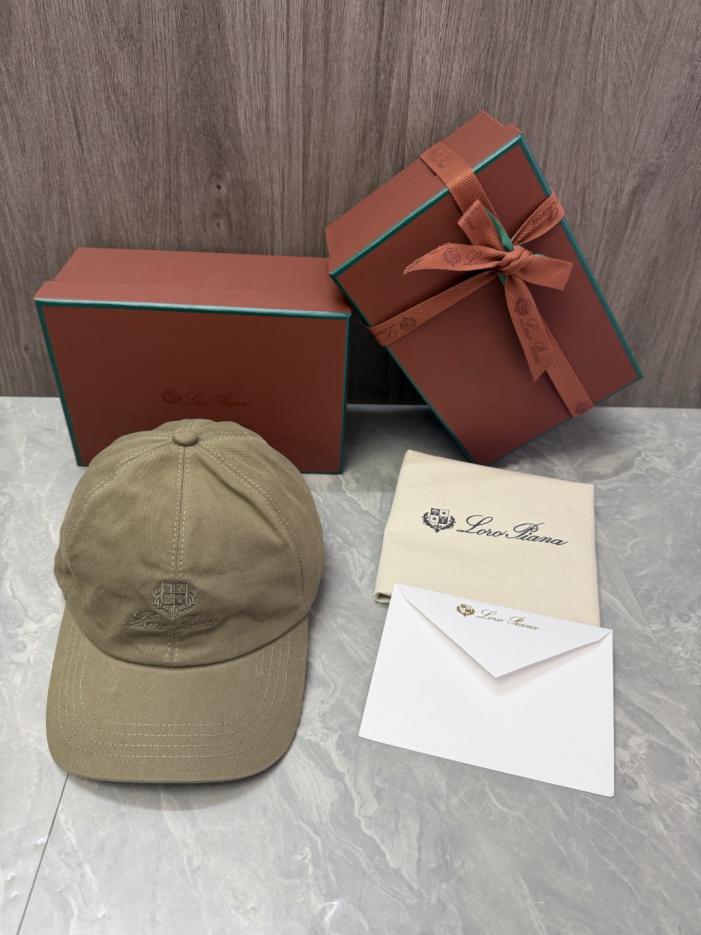 réplica,joyas,joyería,1:1,replica,fake,lujo,barato réplica,joyas,joyería,1:1,replica,fake,lujo,barato Gorra de béisbol Loro Piana Storm System (22ZMK4)