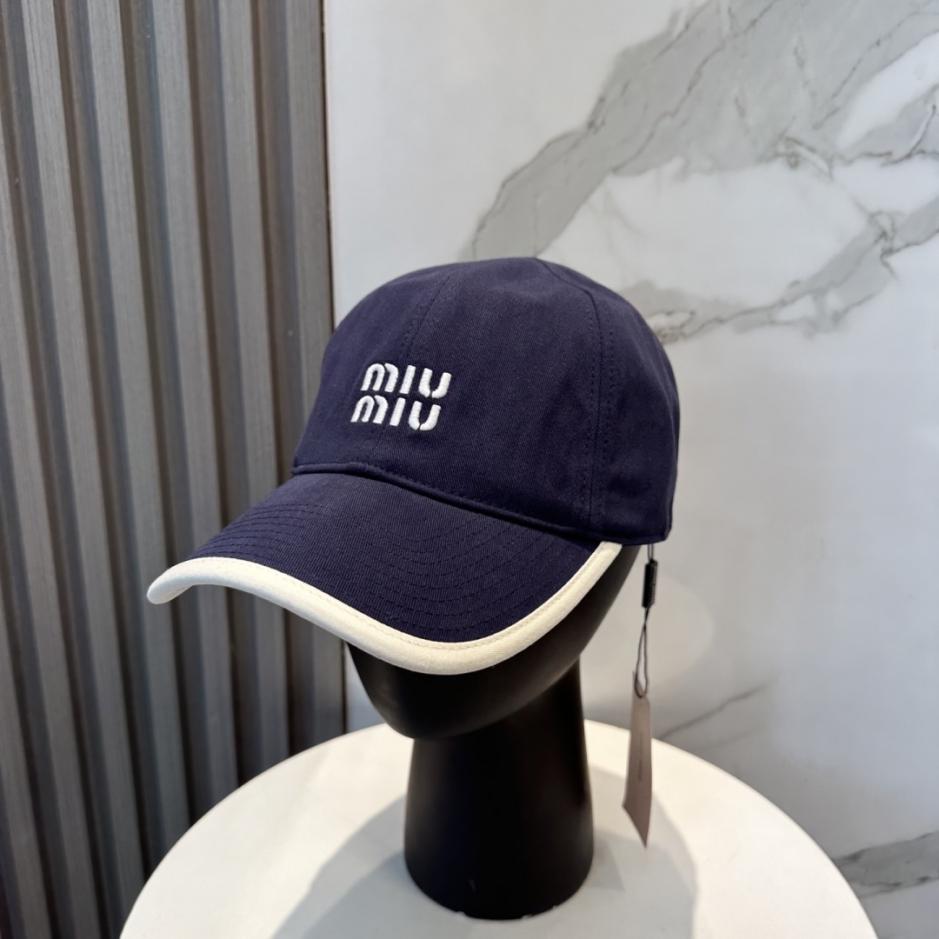 réplica,joyas,joyería,1:1,replica,fake,lujo,barato réplica,joyas,joyería,1:1,replica,fake,lujo,barato Gorra de béisbol bordada MiuMiu New Order (74185S)