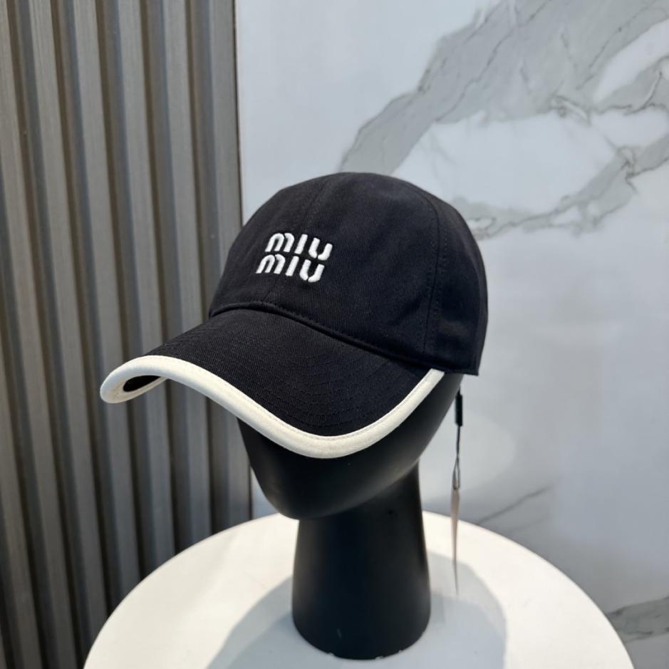 réplica,joyas,joyería,1:1,replica,fake,lujo,barato réplica,joyas,joyería,1:1,replica,fake,lujo,barato Novedad de MiuMiu: Gorra de béisbol bordada (4B7RNS)