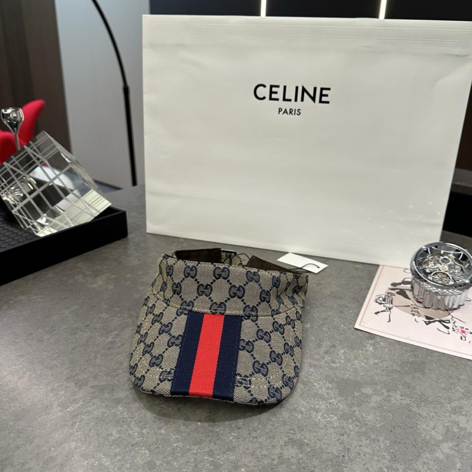 réplica,joyas,joyería,1:1,replica,fake,lujo,barato réplica,joyas,joyería,1:1,replica,fake,lujo,barato Visera clásica de GUCCI con correas rojas y verdes (WOVUK5)