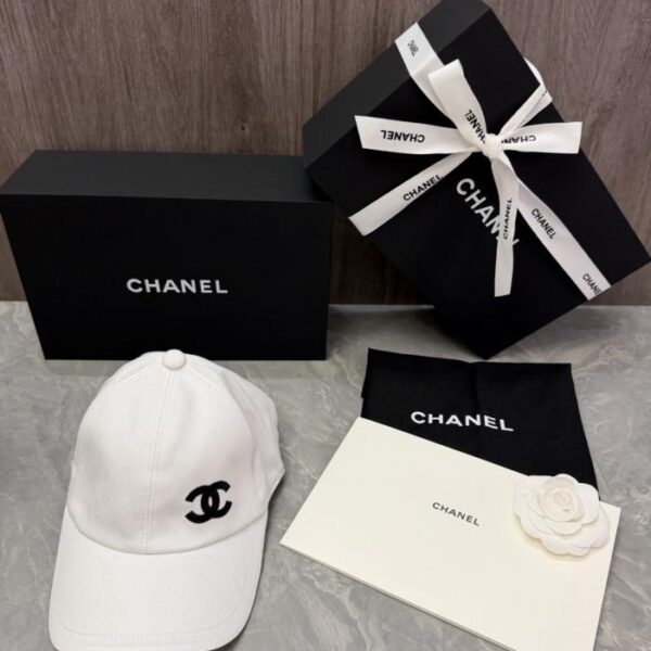 réplica,joyas,joyería,1:1,replica,fake,lujo,barato Gorra de béisbol personalizada original de CHANEL (AASDOR)