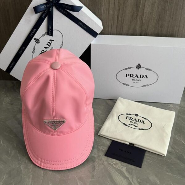 réplica,joyas,joyería,1:1,replica,fake,lujo,barato Gorra de béisbol Prada, diseño original, hecha a medida, disponible en la página web oficial (8NVLYY).