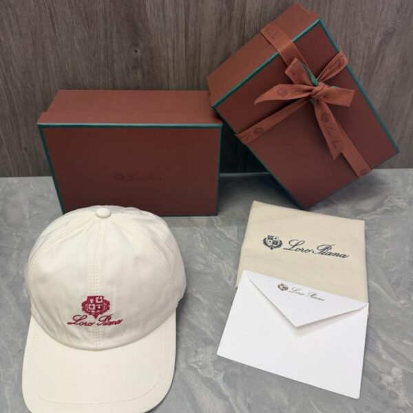 réplica,joyas,joyería,1:1,replica,fake,lujo,barato Gorra de béisbol Loro Piana Storm System (JL2M1R)