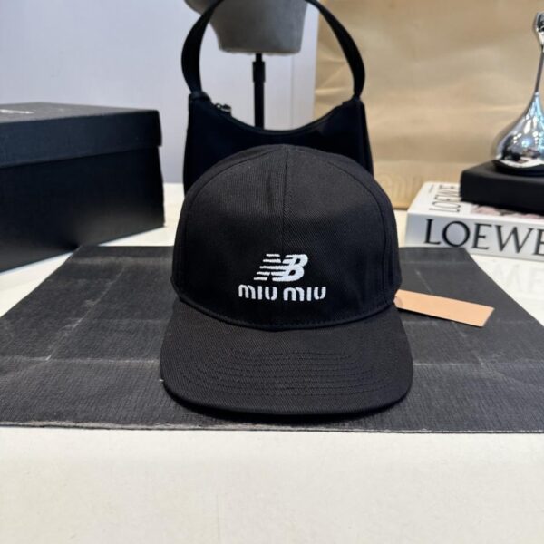 réplica,joyas,joyería,1:1,replica,fake,lujo,barato Diseño original de MiuMiu, nueva gorra de béisbol (F4CNUG)