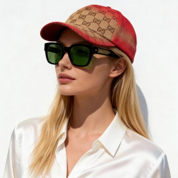 réplica,joyas,joyería,1:1,replica,fake,lujo,barato Gorra de béisbol clásica de Gucci, diseño original, bordado de doble G grande en el lateral (JTFHK9)