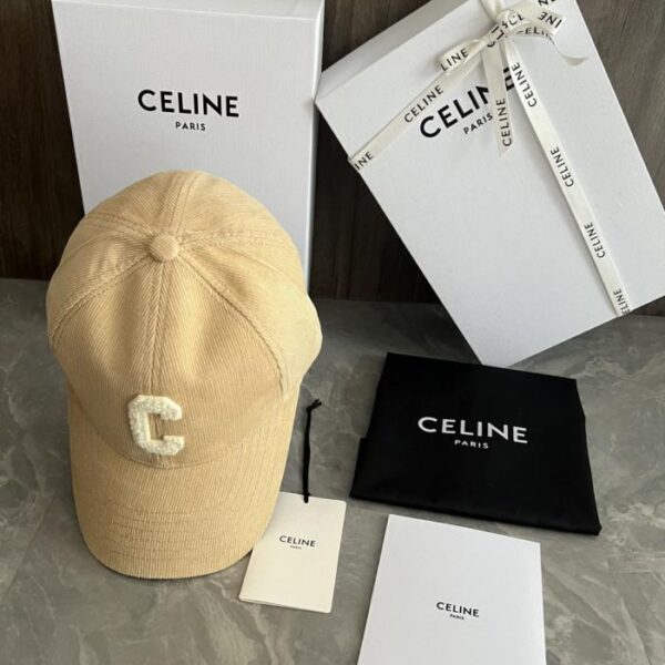 réplica,joyas,joyería,1:1,replica,fake,lujo,barato Diseño personalizado original de CELINE, del mismo estilo que en la página web oficial, confeccionado con pana original (2YI5AB).