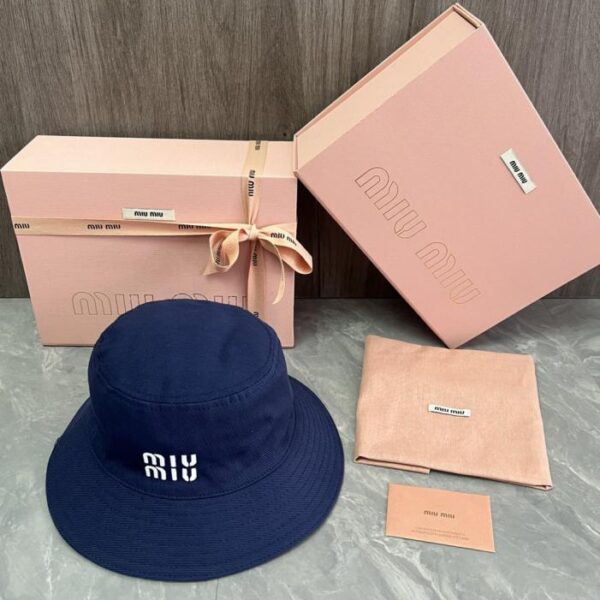 réplica,joyas,joyería,1:1,replica,fake,lujo,barato Gorro de pescador MiuMiu Original Custom color macaron (W43M41)
