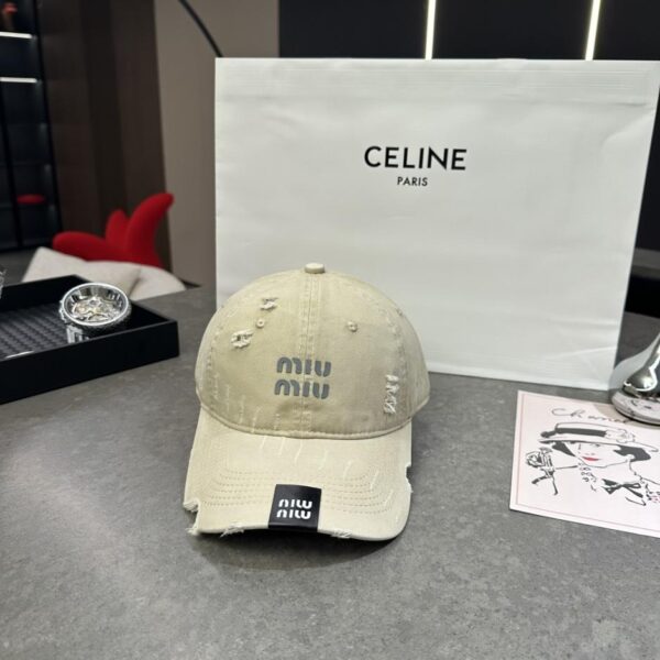 réplica,joyas,joyería,1:1,replica,fake,lujo,barato Gorra rasgada de MiuMiu (MULKIB)