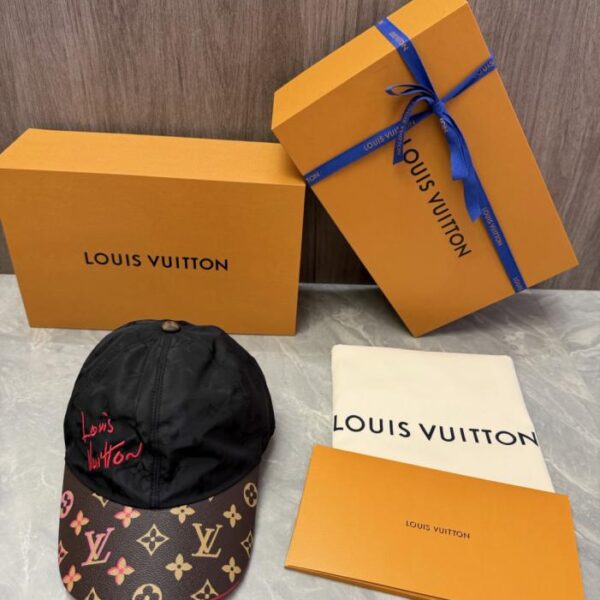 réplica,joyas,joyería,1:1,replica,fake,lujo,barato Gorra de béisbol Louis Vuitton nueva (GC9XN1)
