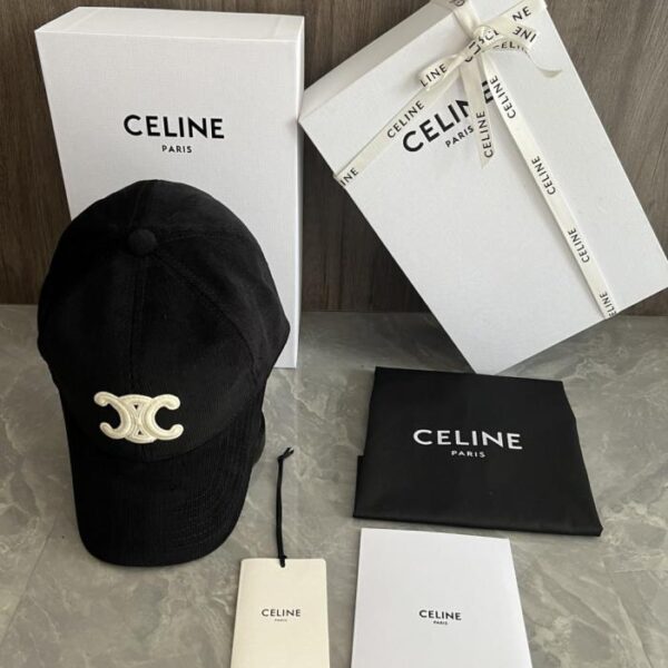 réplica,joyas,joyería,1:1,replica,fake,lujo,barato Gorra de béisbol personalizada original de CELINE (BQDDTV) – Mismo estilo que la del sitio web oficial.