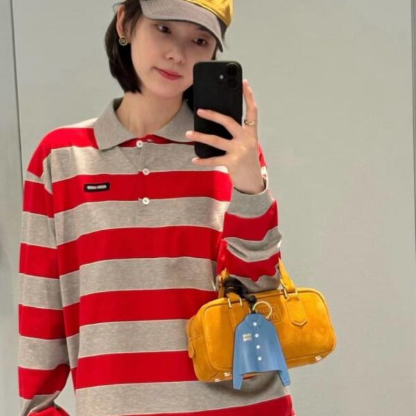réplica,joyas,joyería,1:1,replica,fake,lujo,barato Gorra de béisbol clásica bordada de Miu Miu (6YGL98)