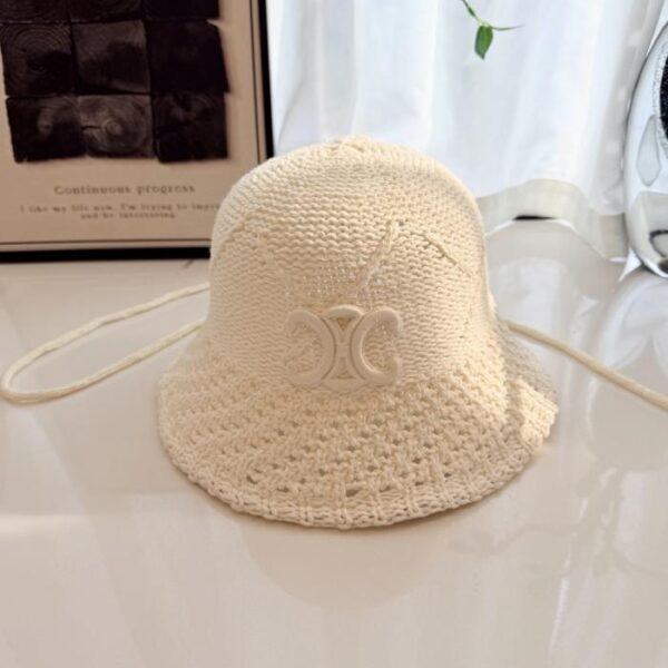réplica,joyas,joyería,1:1,replica,fake,lujo,barato Sombrero de pescador tejido calado al estilo CELINE (KTJLTE)