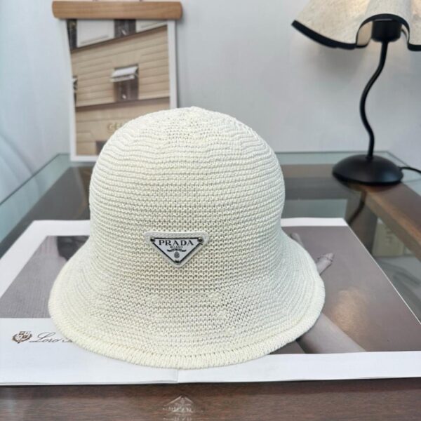 réplica,joyas,joyería,1:1,replica,fake,lujo,barato Sombrero de pescador de papel washi de Prada (F5ZN5S)