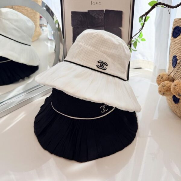réplica,joyas,joyería,1:1,replica,fake,lujo,barato Sombrero de pescador plisado de Chanel (34HVZY)