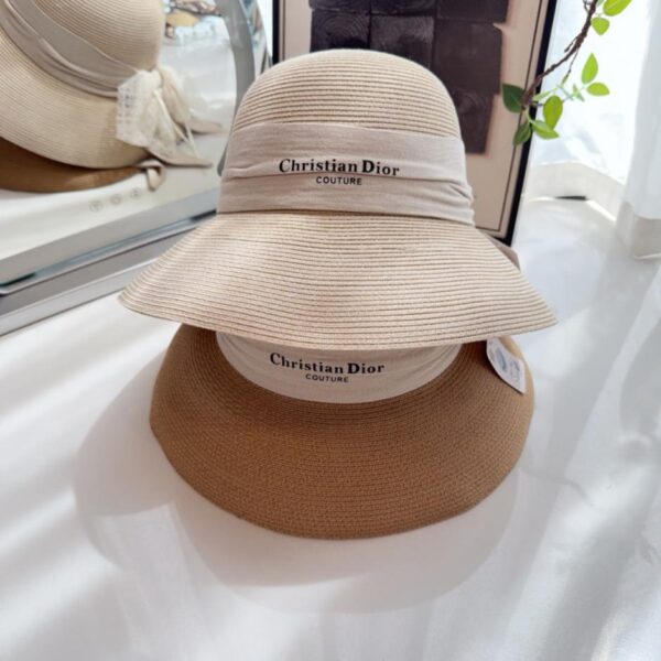 réplica,joyas,joyería,1:1,replica,fake,lujo,barato Sombrero de paja Dior con trenzas (JJ6QVV)