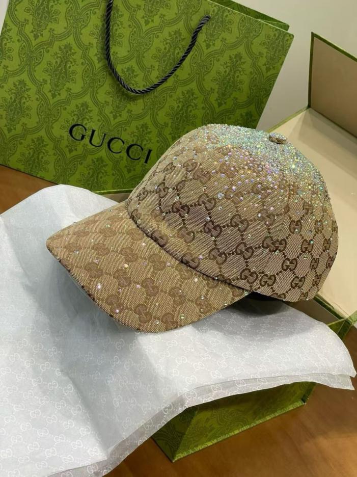 réplica,joyas,joyería,1:1,replica,fake,lujo,barato réplica,joyas,joyería,1:1,replica,fake,lujo,barato Nueva gorra de béisbol de alta costura GUCCI con diseño de rombos, unisex (6K7OMH)