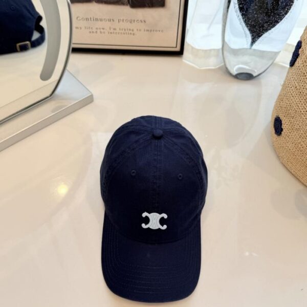 réplica,joyas,joyería,1:1,replica,fake,lujo,barato Gorra de béisbol Celine 100% algodón de tejido suave (9VE3AW)