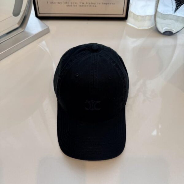 réplica,joyas,joyería,1:1,replica,fake,lujo,barato Gorra de béisbol Celine SoftTop de algodón (95NULO)