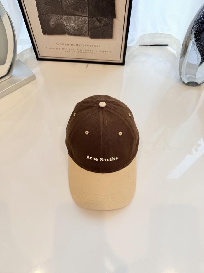réplica,joyas,joyería,1:1,replica,fake,lujo,barato réplica,joyas,joyería,1:1,replica,fake,lujo,barato Gorra de béisbol con bloques de color de Acne Studios (0GLU8A)