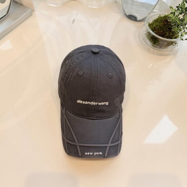réplica,joyas,joyería,1:1,replica,fake,lujo,barato Gorra de béisbol lavada y desgastada de Alexander Wang (1GH485)