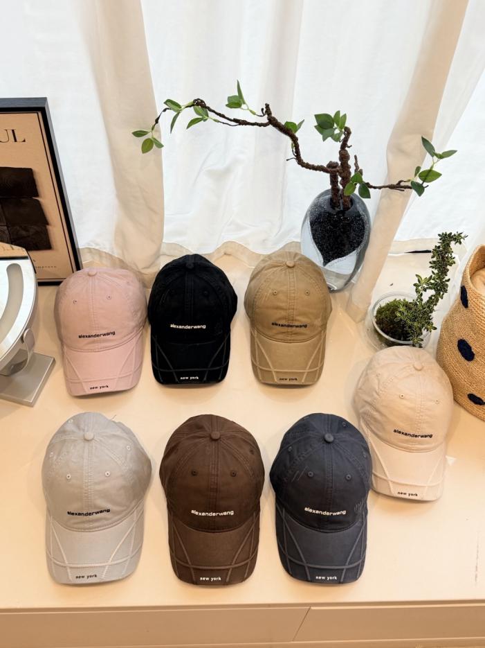 réplica,joyas,joyería,1:1,replica,fake,lujo,barato réplica,joyas,joyería,1:1,replica,fake,lujo,barato Gorra de béisbol lavada y desgastada de Alexander Wang (274 Hz)