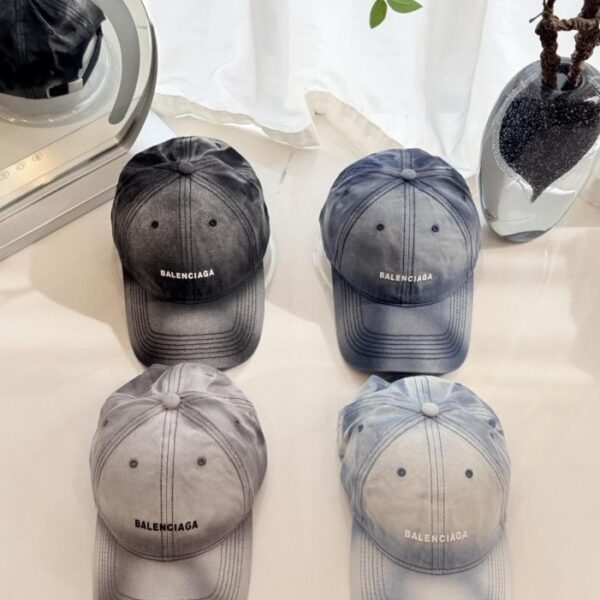 réplica,joyas,joyería,1:1,replica,fake,lujo,barato Gorra de béisbol Balenciaga New Washed Denim (1YOXIF)