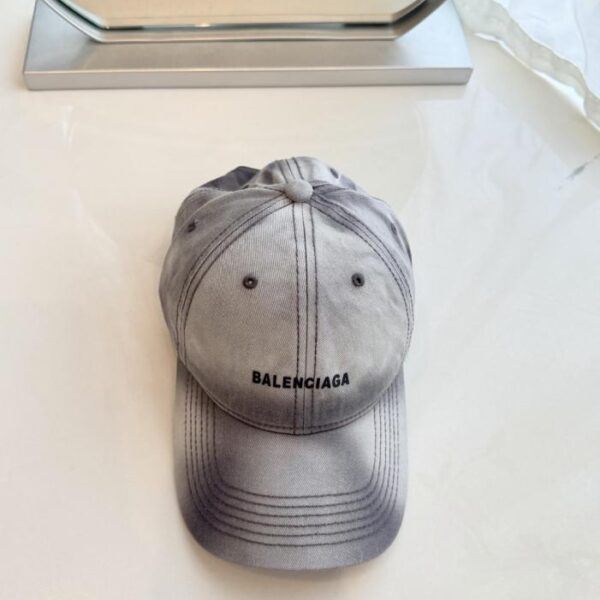 réplica,joyas,joyería,1:1,replica,fake,lujo,barato Nueva gorra de béisbol de mezclilla lavada de Balenciaga (WEW4CN)