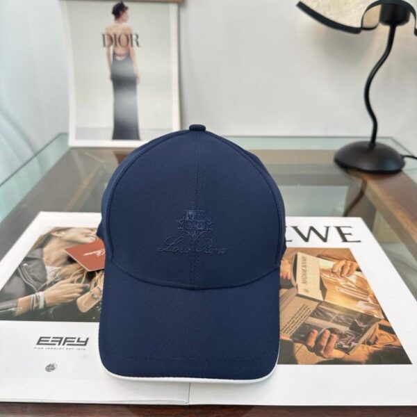 réplica,joyas,joyería,1:1,replica,fake,lujo,barato Loro Piana Nueva gorra de béisbol de alta gama (0BV0J1)