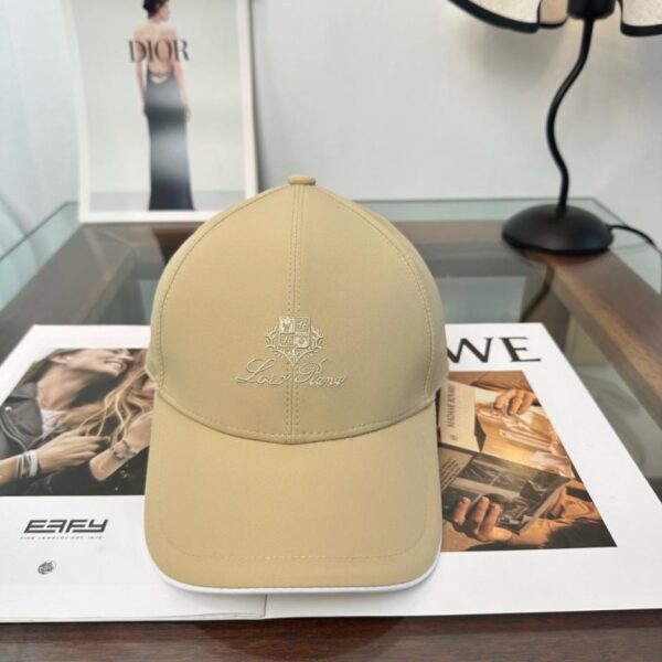 réplica,joyas,joyería,1:1,replica,fake,lujo,barato Loro Piana Nueva gorra de béisbol de alta gama (9IJLA2)
